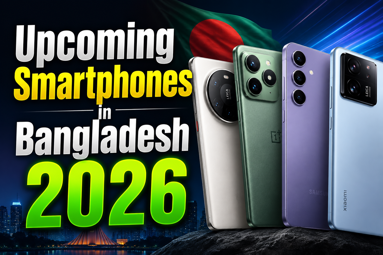 Upcoming Smartphones in Bangladesh 2026