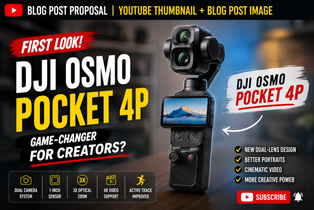 DJI OSMO POCKET 4P DJI OSMO POCKET 4P