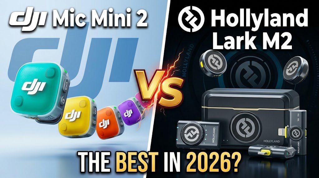 DJI Mic Mini 2 vs Hollyland Lark M2: Which Wireless Mic Is Best for You in 2026?